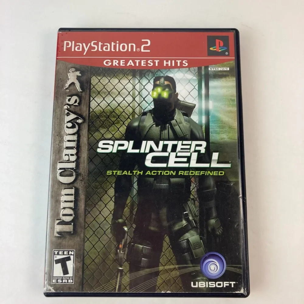 Tom Clancy's Splinter Cell  PlayStation 2 Splinter Cell Stealth Action Redefined